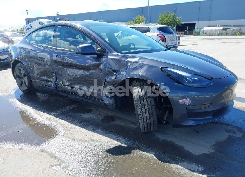 2023 Tesla Model 3 REAR-WHEEL DRIVE (VIN 5YJ3E1EA0PF698076) main photo