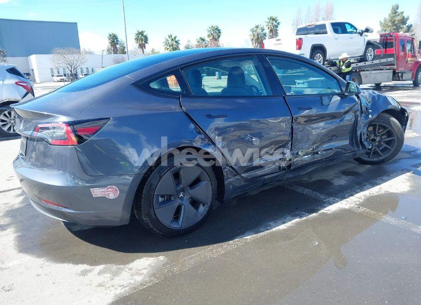 Photo 4 of 2023 Tesla Model 3 REAR-WHEEL DRIVE (VIN 5YJ3E1EA0PF698076)
