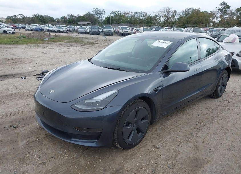 Photo 2 of 2023 Tesla Model 3 REAR-WHEEL DRIVE (VIN 5YJ3E1EA0PF705009)