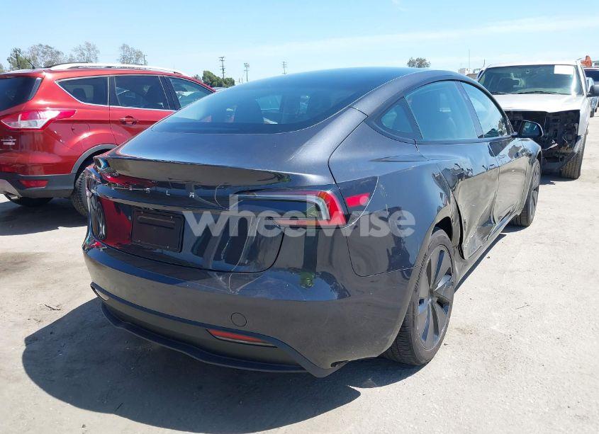 Photo 4 of 2024 Tesla Model 3 LONG RANGE DUAL MOTOR ALL-WHEEL DRIVE/REAR-WHEEL DRIVE (VIN 5YJ3E1EA0RF724579)