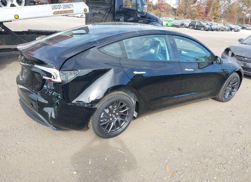 Photo 4 of 2024 Tesla Model 3 REAR-WHEEL DRIVE (VIN 5YJ3E1EA0RF864261)
