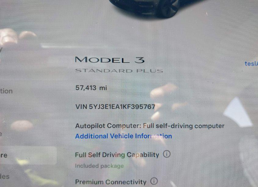 Photo 7 of 2019 Tesla Model 3 LONG RANGE/MID RANGE/STANDARD RANGE/STANDARD RANGE PLUS (VIN 5YJ3E1EA1KF395767)