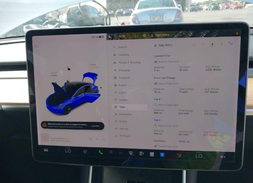 Photo 19 of 2020 Tesla Model 3 STANDARD RANGE PLUS REAR-WHEEL DRIVE/STANDARD RANGE REAR-WHEEL DRIVE (VIN 5YJ3E1EA1LF785432)