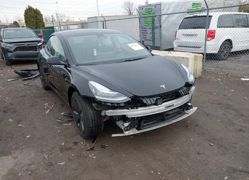 2021 Tesla Model 3 STANDARD RANGE PLUS REAR-WHEEL DRIVE (VIN 5YJ3E1EA1MF859319) main photo