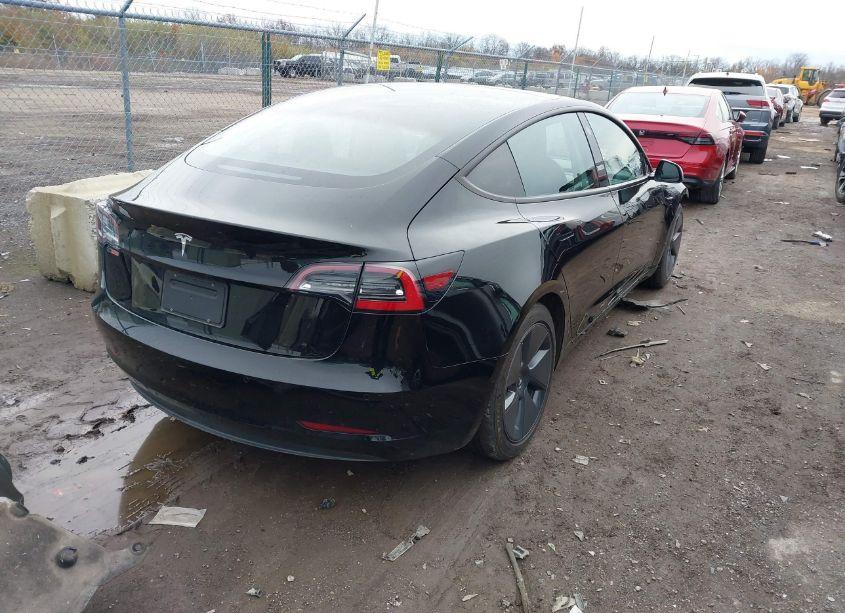 Photo 4 of 2021 Tesla Model 3 STANDARD RANGE PLUS REAR-WHEEL DRIVE (VIN 5YJ3E1EA1MF859319)