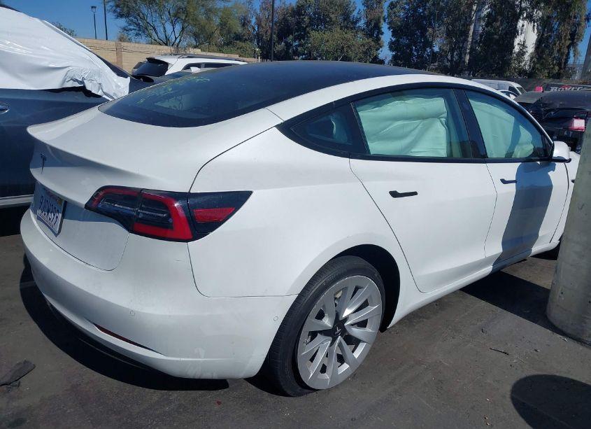 Photo 13 of 2022 Tesla Model 3 REAR-WHEEL DRIVE (VIN 5YJ3E1EA1NF144123)