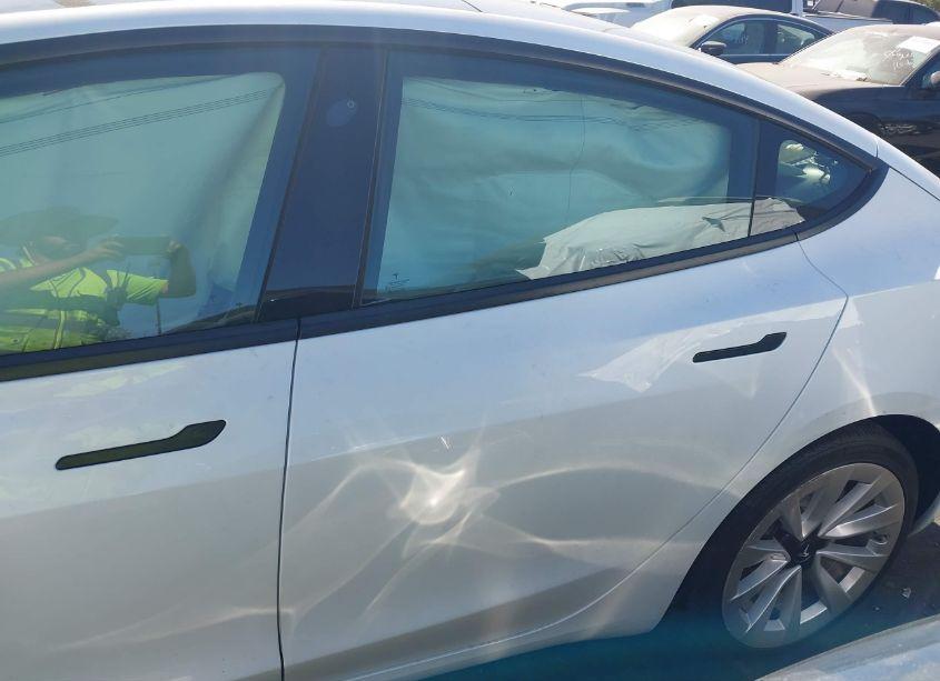 Photo 8 of 2022 Tesla Model 3 REAR-WHEEL DRIVE (VIN 5YJ3E1EA1NF144123)