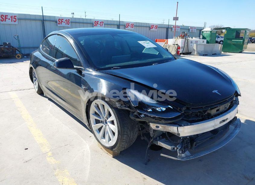 2022 Tesla Model 3 REAR-WHEEL DRIVE (VIN 5YJ3E1EA1NF188638) main photo