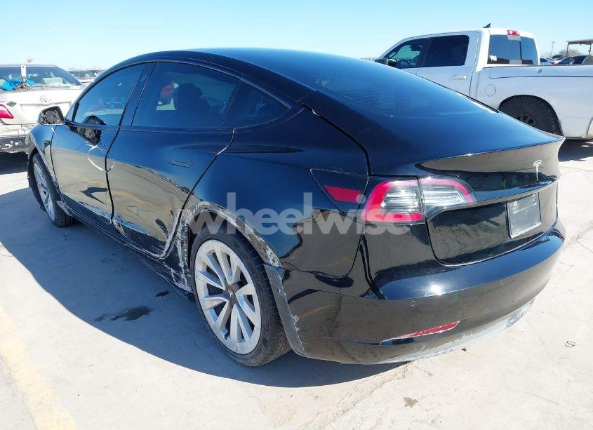 Photo 3 of 2022 Tesla Model 3 REAR-WHEEL DRIVE (VIN 5YJ3E1EA1NF188638)
