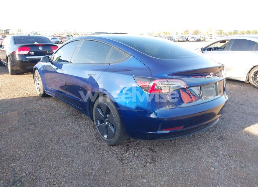 Photo 3 of 2022 Tesla Model 3 REAR-WHEEL DRIVE (VIN 5YJ3E1EA1NF188994)