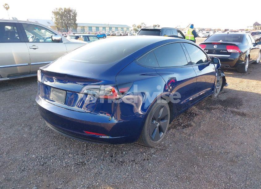 Photo 4 of 2022 Tesla Model 3 REAR-WHEEL DRIVE (VIN 5YJ3E1EA1NF188994)