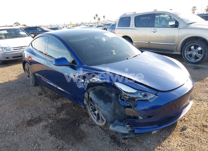 Photo 6 of 2022 Tesla Model 3 REAR-WHEEL DRIVE (VIN 5YJ3E1EA1NF188994)