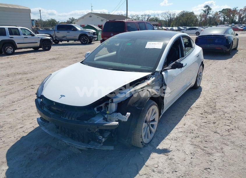Photo 6 of 2022 Tesla Model 3 REAR-WHEEL DRIVE (VIN 5YJ3E1EA1NF326839)