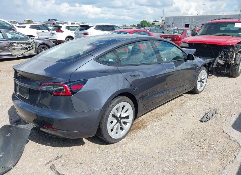 Photo 4 of 2023 Tesla Model 3 REAR-WHEEL DRIVE (VIN 5YJ3E1EA1PF384386)