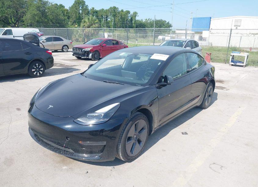 Photo 2 of 2023 Tesla Model 3 REAR-WHEEL DRIVE (VIN 5YJ3E1EA1PF395565)