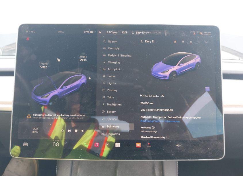 Photo 7 of 2023 Tesla Model 3 REAR-WHEEL DRIVE (VIN 5YJ3E1EA1PF395565)