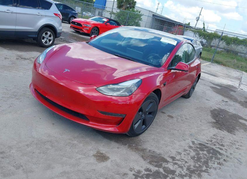 Photo 2 of 2023 Tesla Model 3 REAR-WHEEL DRIVE (VIN 5YJ3E1EA1PF436132)