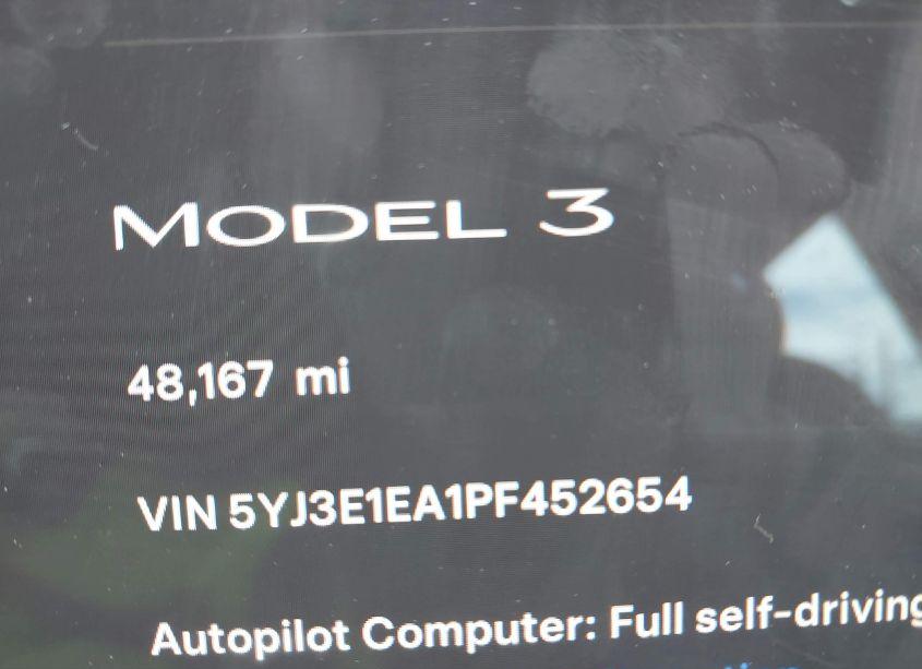 Photo 16 of 2023 Tesla Model 3 REAR-WHEEL DRIVE (VIN 5YJ3E1EA1PF452654)
