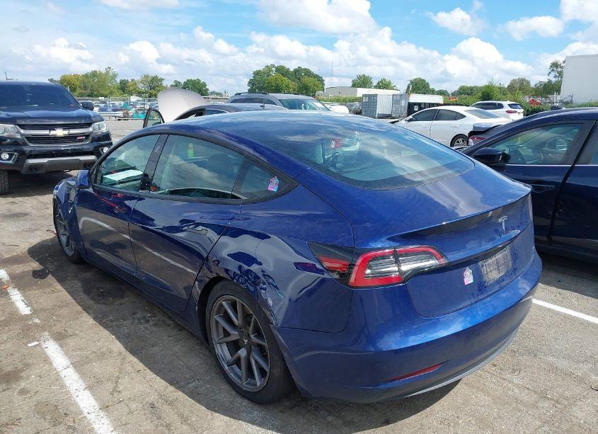 Photo 3 of 2023 Tesla Model 3 REAR-WHEEL DRIVE (VIN 5YJ3E1EA1PF452654)
