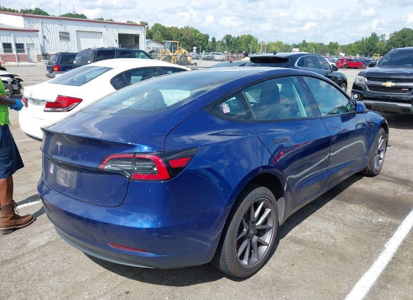 Photo 4 of 2023 Tesla Model 3 REAR-WHEEL DRIVE (VIN 5YJ3E1EA1PF452654)
