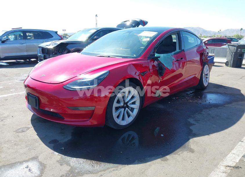 Photo 2 of 2023 Tesla Model 3 REAR-WHEEL DRIVE (VIN 5YJ3E1EA1PF456185)