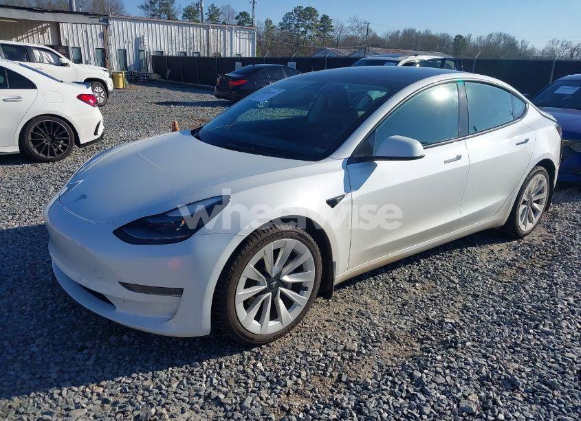 Photo 2 of 2023 Tesla Model 3 REAR-WHEEL DRIVE (VIN 5YJ3E1EA1PF465601)