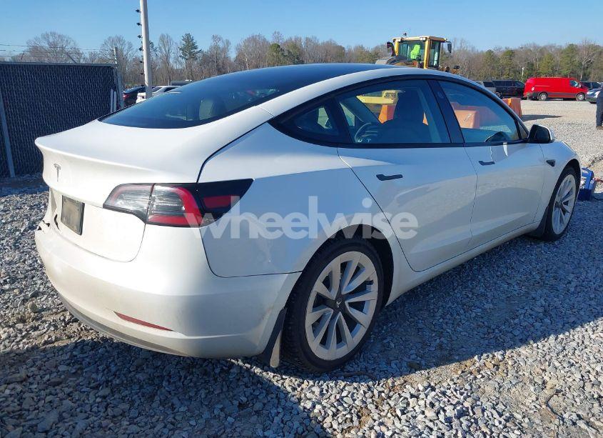 Photo 4 of 2023 Tesla Model 3 REAR-WHEEL DRIVE (VIN 5YJ3E1EA1PF465601)