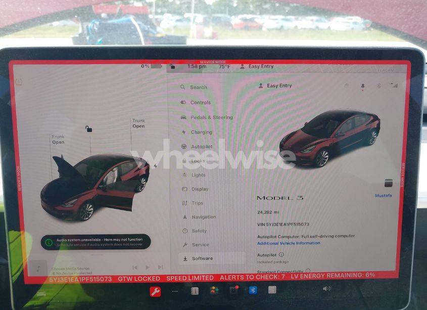 Photo 18 of 2023 Tesla Model 3 REAR-WHEEL DRIVE (VIN 5YJ3E1EA1PF515073)