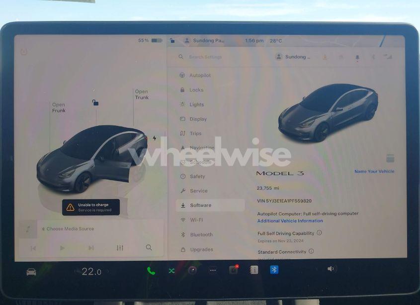 Photo 17 of 2023 Tesla Model 3 REAR-WHEEL DRIVE (VIN 5YJ3E1EA1PF559820)