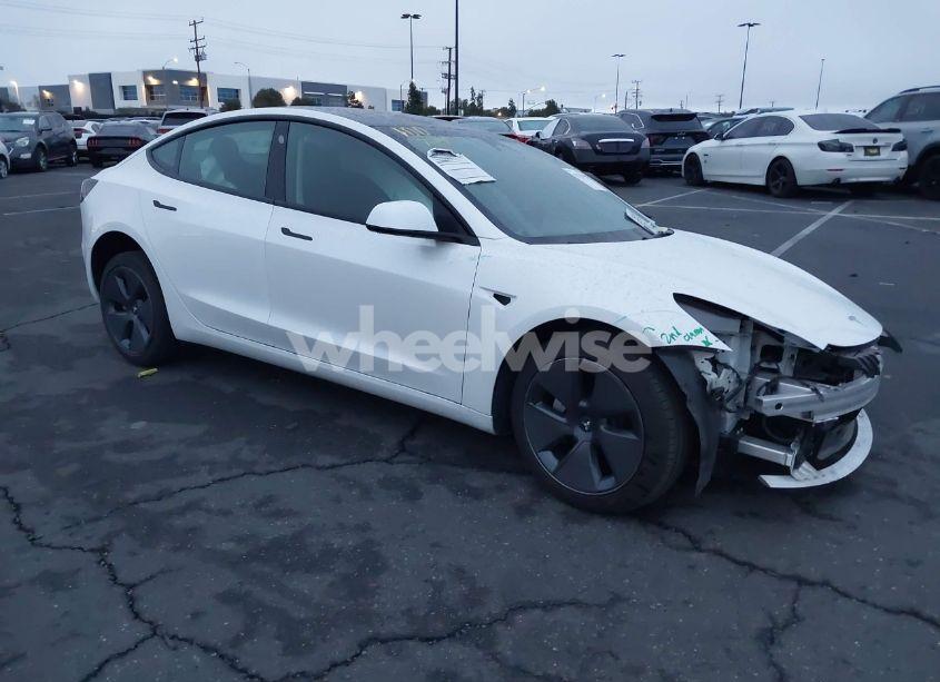 2023 Tesla Model 3 REAR-WHEEL DRIVE (VIN 5YJ3E1EA1PF567416) main photo