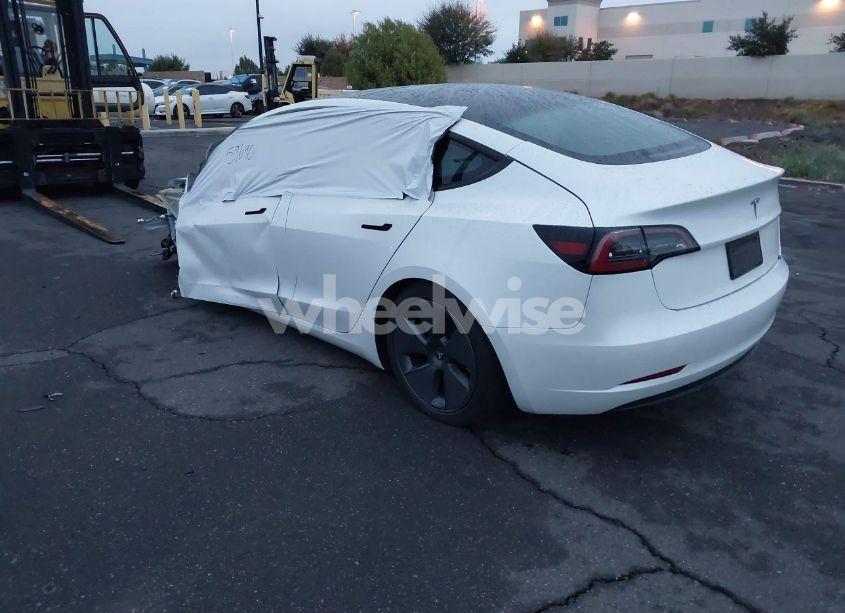 Photo 3 of 2023 Tesla Model 3 REAR-WHEEL DRIVE (VIN 5YJ3E1EA1PF567416)