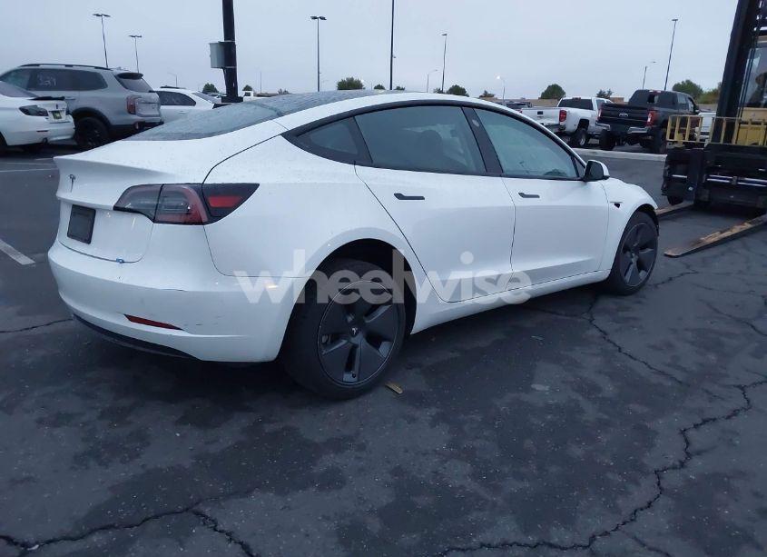 Photo 4 of 2023 Tesla Model 3 REAR-WHEEL DRIVE (VIN 5YJ3E1EA1PF567416)