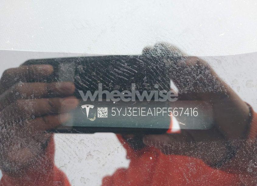 Photo 9 of 2023 Tesla Model 3 REAR-WHEEL DRIVE (VIN 5YJ3E1EA1PF567416)