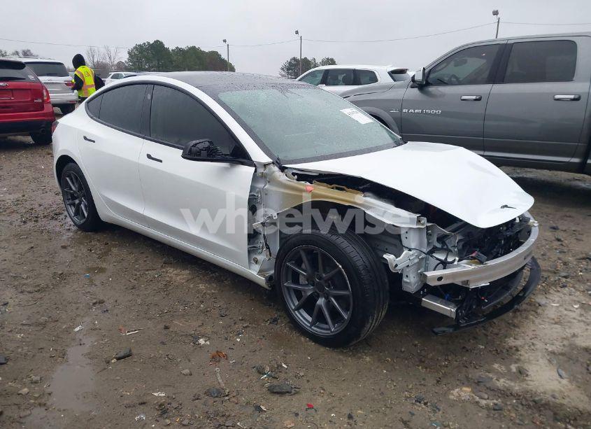 2023 Tesla Model 3 REAR-WHEEL DRIVE (VIN 5YJ3E1EA1PF607395) main photo
