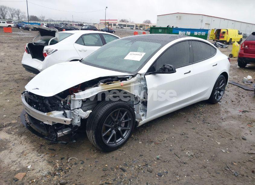 Photo 2 of 2023 Tesla Model 3 REAR-WHEEL DRIVE (VIN 5YJ3E1EA1PF607395)