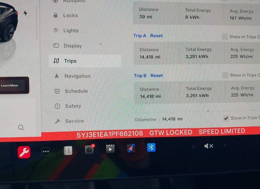Photo 16 of 2023 Tesla Model 3 REAR-WHEEL DRIVE (VIN 5YJ3E1EA1PF662106)