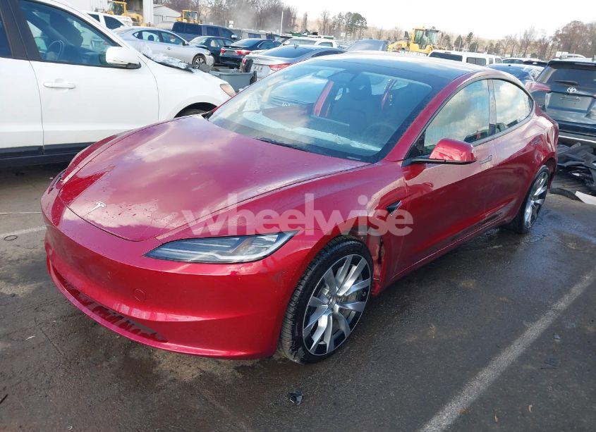 Photo 2 of 2024 Tesla Model 3 LONG RANGE DUAL MOTOR ALL-WHEEL DRIVE/REAR-WHEEL DRIVE (VIN 5YJ3E1EA1RF727331)