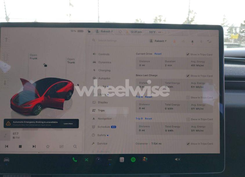 Photo 7 of 2024 Tesla Model 3 LONG RANGE DUAL MOTOR ALL-WHEEL DRIVE/REAR-WHEEL DRIVE (VIN 5YJ3E1EA1RF727331)