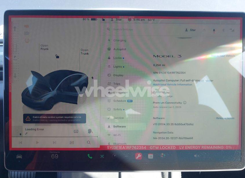 Photo 19 of 2024 Tesla Model 3 LONG RANGE DUAL MOTOR ALL-WHEEL DRIVE/REAR-WHEEL DRIVE (VIN 5YJ3E1EA1RF762354)