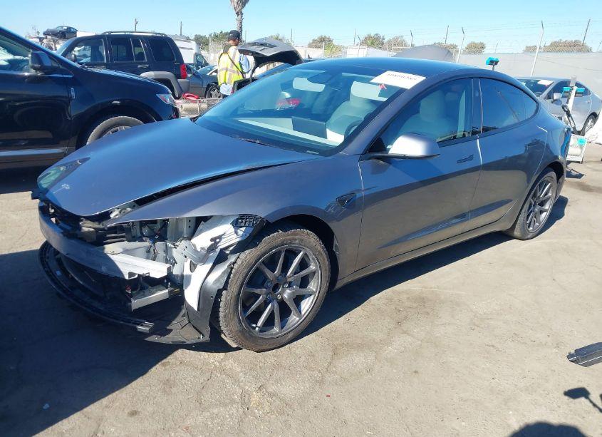 Photo 2 of 2024 Tesla Model 3 REAR-WHEEL DRIVE (VIN 5YJ3E1EA1RF863345)