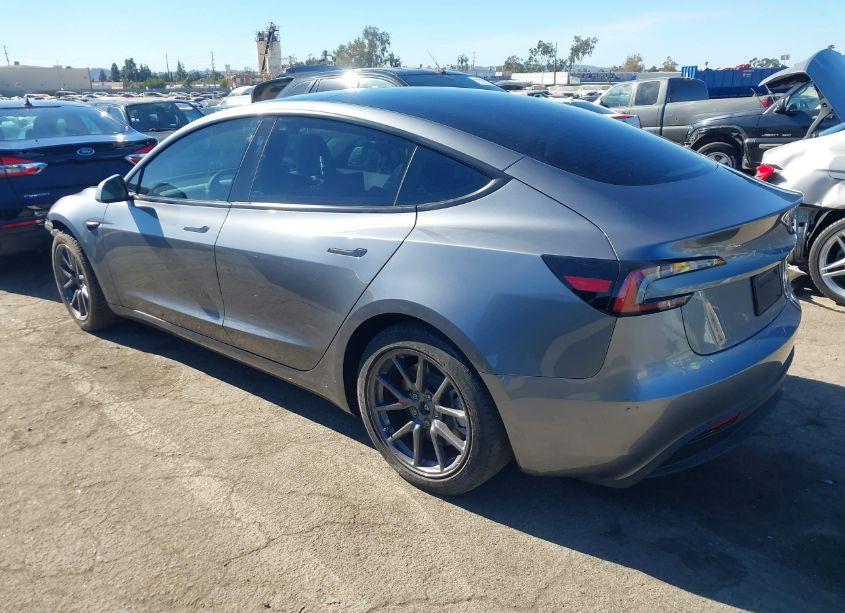 Photo 3 of 2024 Tesla Model 3 REAR-WHEEL DRIVE (VIN 5YJ3E1EA1RF863345)