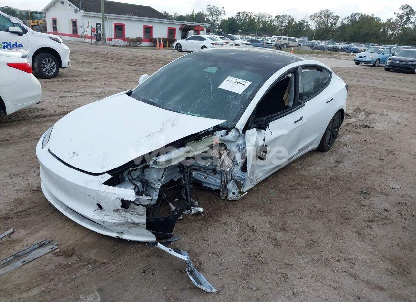 Photo 2 of 2024 Tesla Model 3 LONG RANGE DUAL MOTOR ALL-WHEEL DRIVE/REAR-WHEEL DRIVE (VIN 5YJ3E1EA1RF869176)