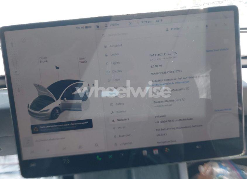 Photo 19 of 2025 Tesla Model 3 LONG RANGE REAR-WHEEL DRIVE (VIN 5YJ3E1EA1SF876795)