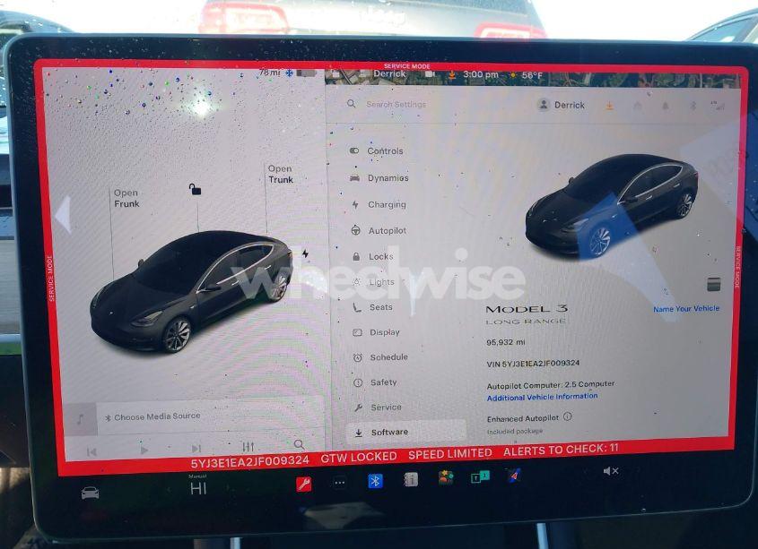 Photo 19 of 2018 Tesla Model 3 LONG RANGE/MID RANGE (VIN 5YJ3E1EA2JF009324)