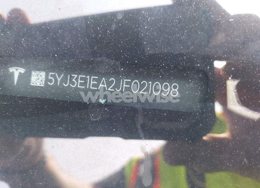 Photo 19 of 2018 Tesla Model 3 LONG RANGE/MID RANGE (VIN 5YJ3E1EA2JF021098)