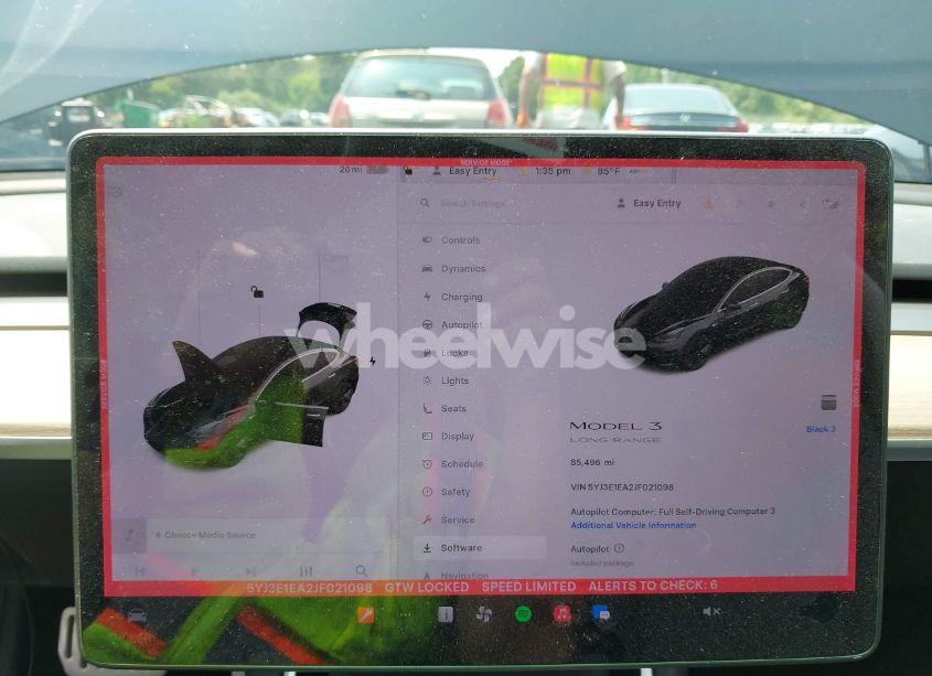 Photo 7 of 2018 Tesla Model 3 LONG RANGE/MID RANGE (VIN 5YJ3E1EA2JF021098)