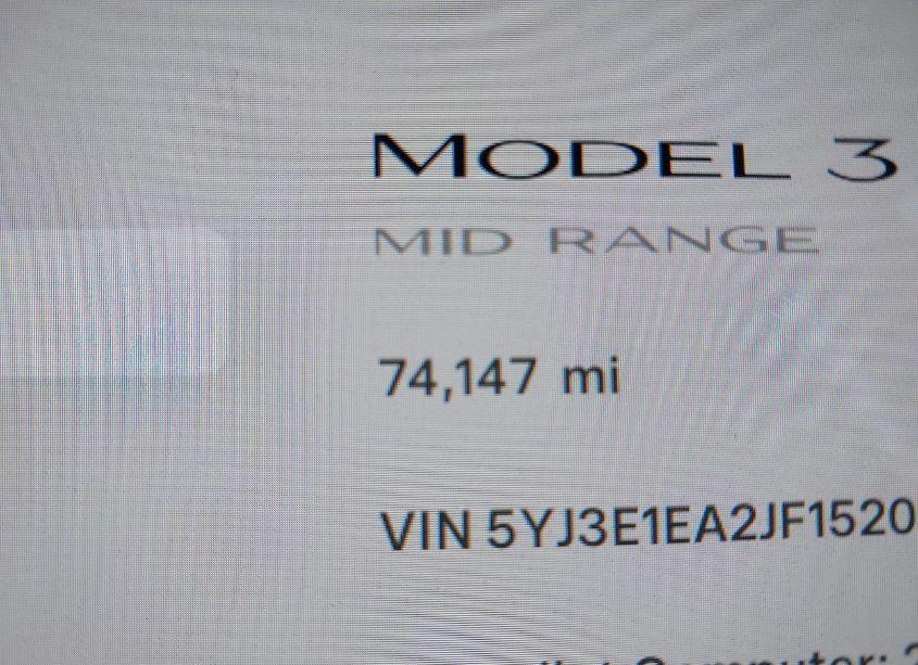Photo 15 of 2018 Tesla Model 3 LONG RANGE/MID RANGE (VIN 5YJ3E1EA2JF152077)