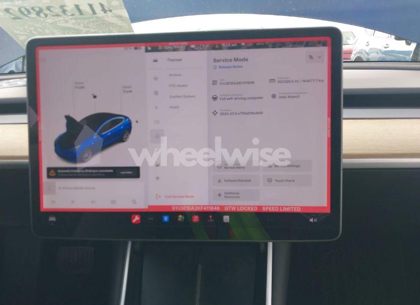 Photo 19 of 2019 Tesla Model 3 LONG RANGE/MID RANGE/STANDARD RANGE/STANDARD RANGE PLUS (VIN 5YJ3E1EA2KF411846)