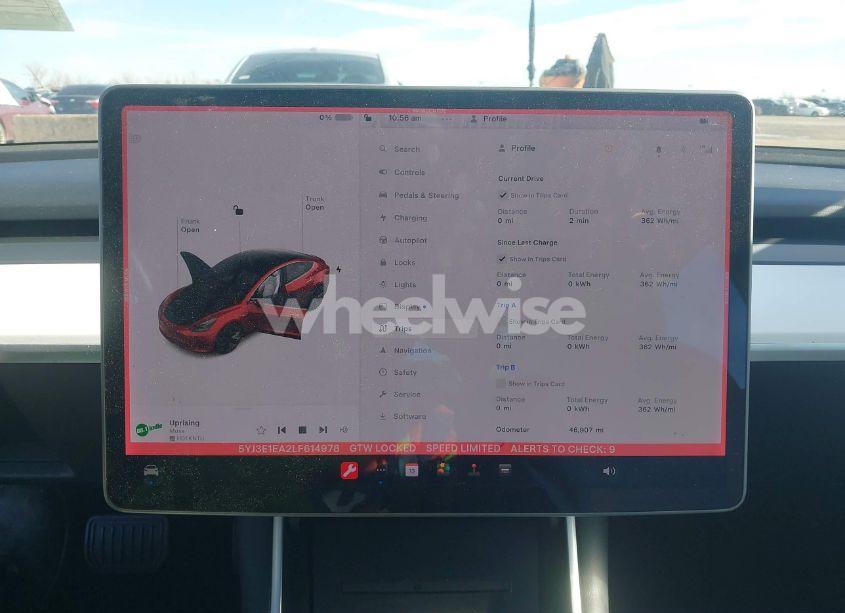 Photo 7 of 2020 Tesla Model 3 (VIN 5YJ3E1EA2LF614978)