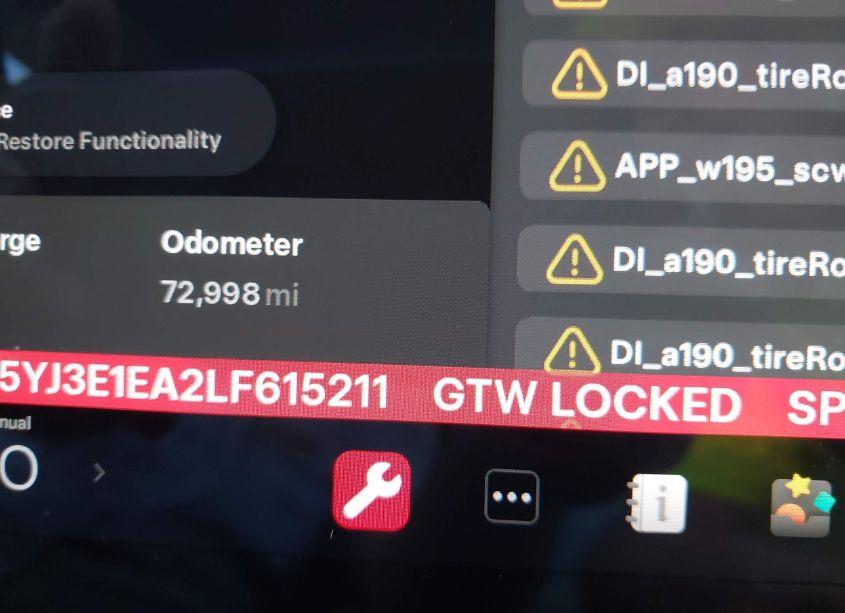 Photo 15 of 2020 Tesla Model 3 STANDARD RANGE PLUS REAR-WHEEL DRIVE/STANDARD RANGE REAR-WHEEL DRIVE (VIN 5YJ3E1EA2LF615211)